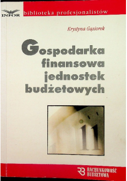 Gospodarka finansowa jednostek budżetowych