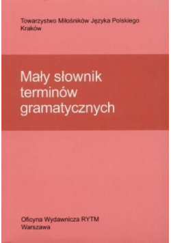 Mały słownik terminów gramatycznych