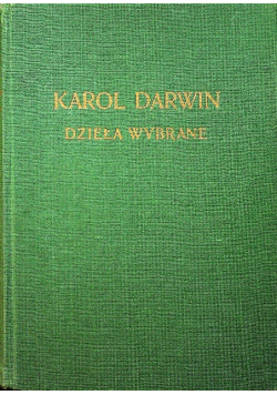 Darwin Dzieła wybrane Tom VII