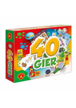 Gry rodzinne Zestaw 40 gier