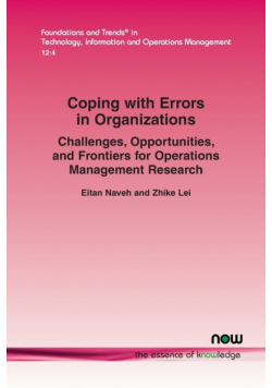 Coping with Errors in Organizations