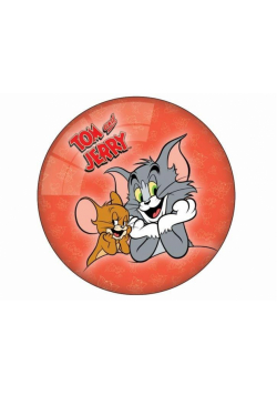 Piłka licencyjna 23cm Tom i Jerry