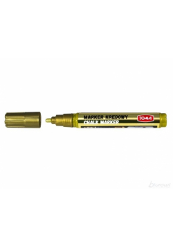 Marker kredowy 4,45 mm złoty TOMA