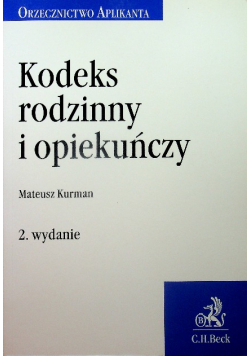 Kurman kodeks rodzinny i opiekuńczy