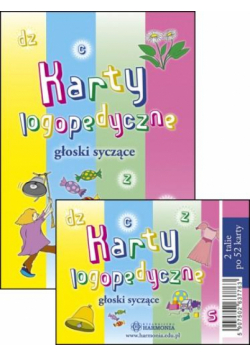 Karty logopedyczne syczące - pudełko