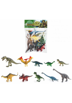 Zestaw dinozaurów 10szt