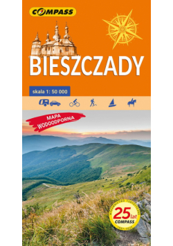 Bieszczady Mapa laminowana Wyd 23 / Compass