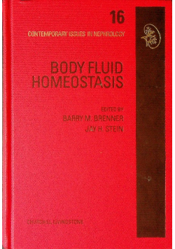 Body fluid homeostasis