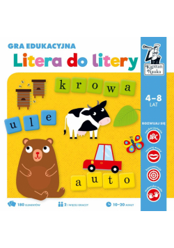 Kapitan Nauka. Gra edukacyjna. Litera do litery