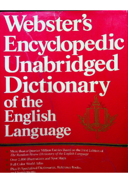 Websters Encyclopedic Unabridged Dictionary of the English Language