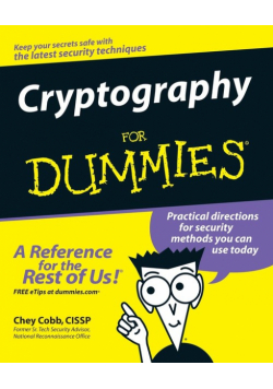 Cryptography For Dummies
