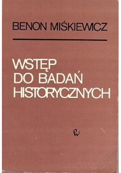 Wstęp do badań historycznych