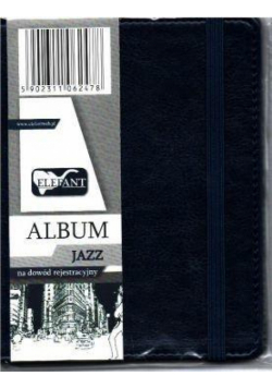 Album na dowód rejestracyjny Jazz granat ELEFANT