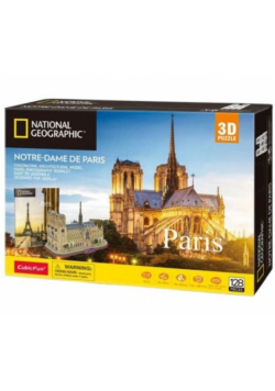 Puzzle 3D Notre Dame National Geographic
