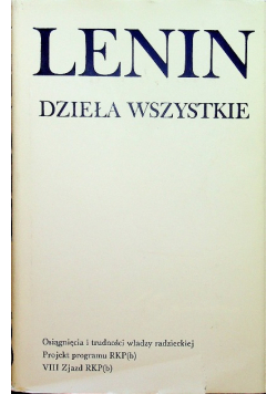 Lenin Dzieła wszystkie tom 19