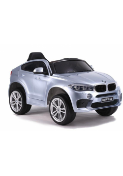 BMW X6 na akumulator srebrny lakierowany