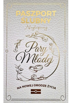 Karnet Paszport ślubny Pary Młodej