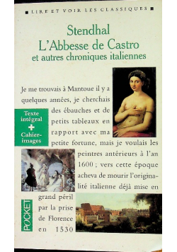 L Abbesse De Castro Et Autres Chronique Italiennes