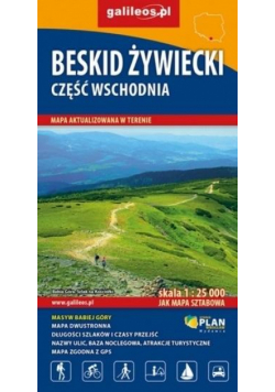 Mapa sztabowa - Beskid Żywiecki- wschód 1:25 000