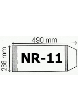 Okładka na podr A4 regulowana nr 11 (50szt) NARNIA