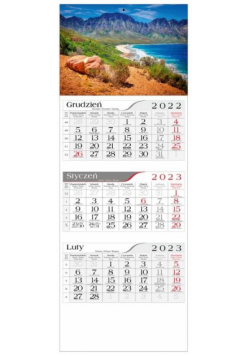 Kalendarz 2023 Trójdzielny Wybrzeże