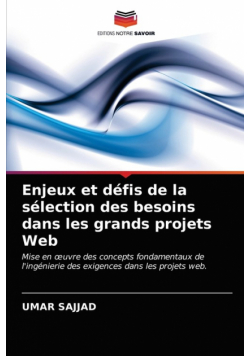 Enjeux et défis de la sélection des besoins dans les grands projets Web