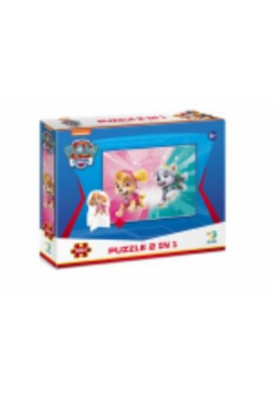 Puzzle 60 Paw Patrol with charater figure