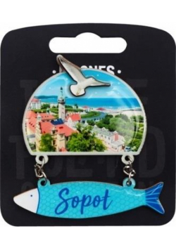 Magnes I love Poland Sopot ILP-MAG-D-SOP-19