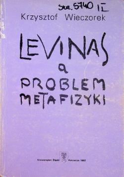 Levinas a problem metafizyki