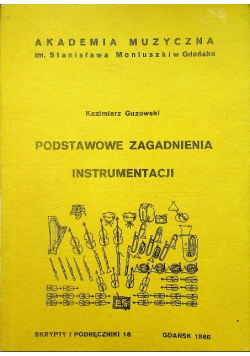 Podstawowe zagadnienia instrumentacji