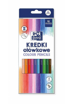 Kredki ołówkowe Regular 12 kolorów