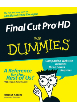 Final Cut Pro HD For Dummies w/WS