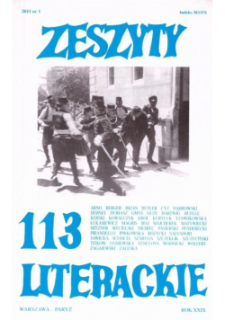 Zeszyty literackie 113 1/2011