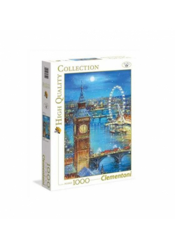 Puzzle 1000 HQC Snow Flakes on The Big Ben