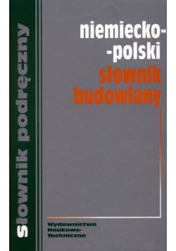 Niemiecko polski słownik budowlany