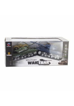 Czołgi RC - 4 kanały, światło, dźwięk, z ładowarką