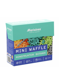 Klocki Mini Waffle 200 el. Konstruktor Botanik