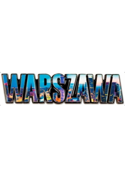 Magnes I love Poland Warszawa ILP-MAG-C-WAR-12