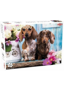 Puzzle 1000 Dashing Dachshunds