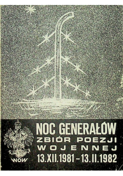 Noc Generałów Zbiór Poezji Wojennej
