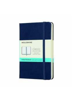 Notes Moleskine Classic P, kropki, szafirowy