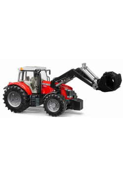 Traktor Massey Ferguson 7600 z ładowarka czołową