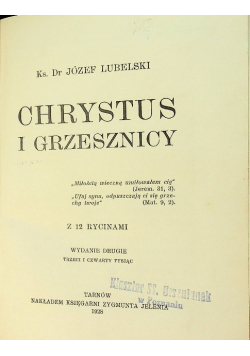 Chrystus I grzesznicy 1928 r.