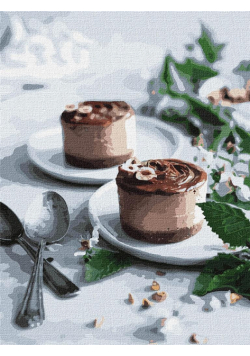 Malowanie po numerach - Ciastka 30x40cm