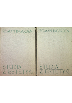 Studia z Estetyki tom 1 i 2