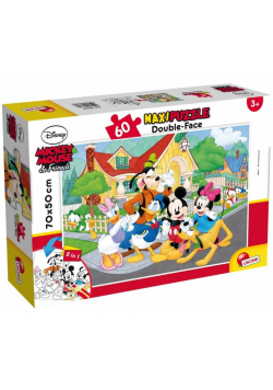 Puzzle dwustronne Supermaxi 60 Myszka Miki