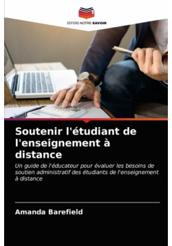 Soutenir l'étudiant de l'enseignement à distance