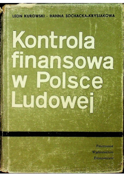 Kontrola finansowa w Polsce ludowej