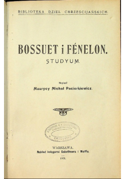 Bosseut i Fenelon studyum 1908 r