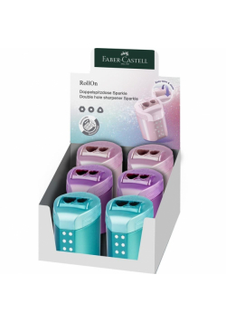 Temperówka podwójna RollOn Sparkle FABER CASTELL